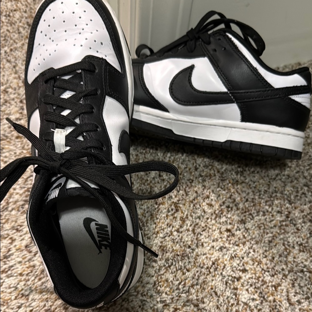 Nike Dual-Tone Black and White Sneakers